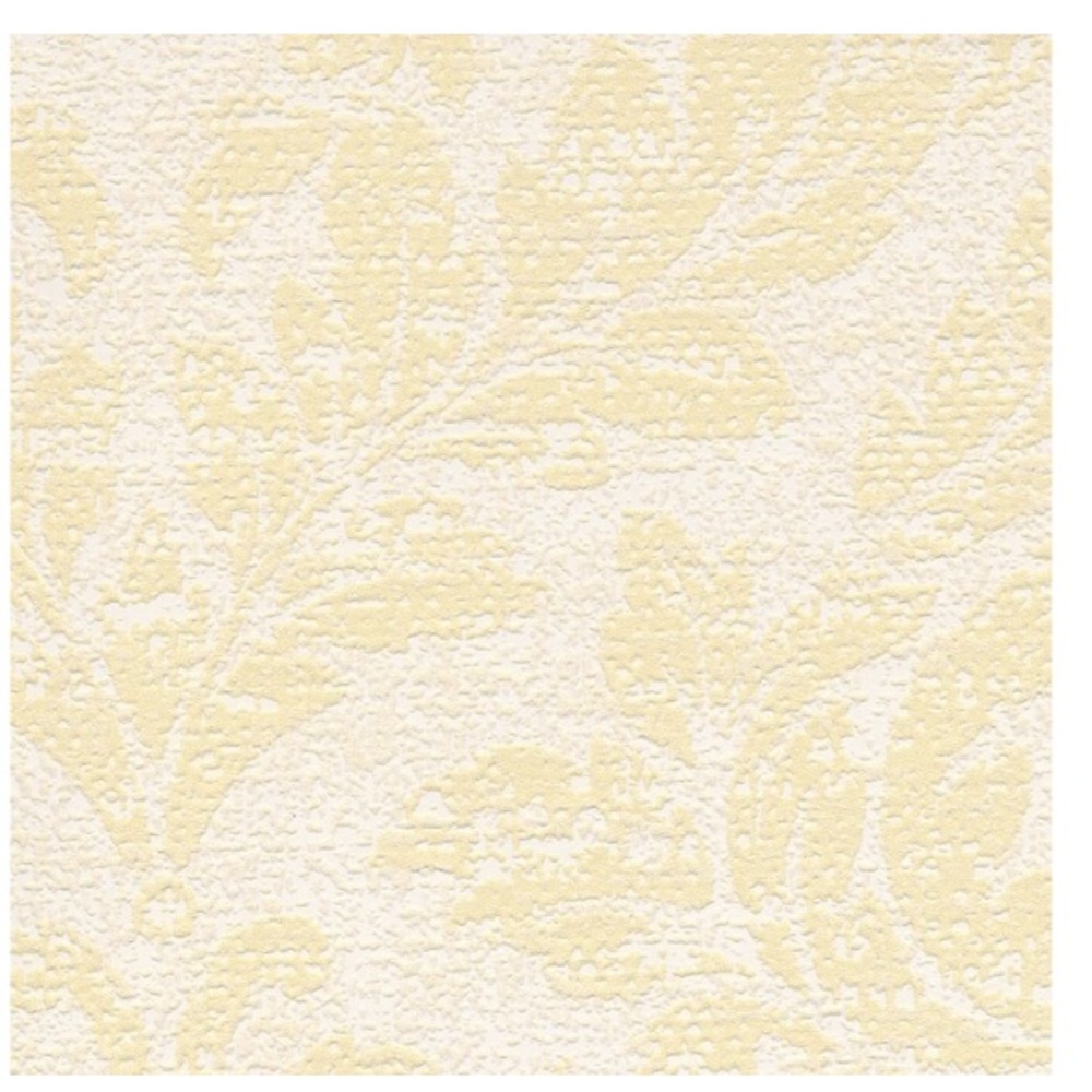 Vymura Balmoral Damask Platinum Textured Wallpaper - Cream, 2 Rolls, Read More…